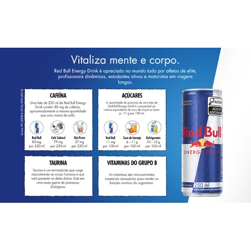 Energético Red Bull 250ml
