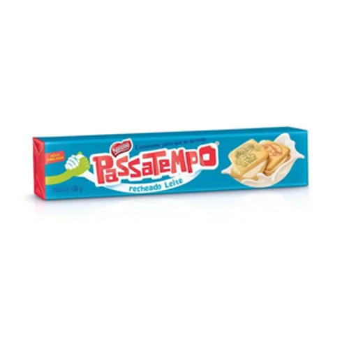 Bolacha / Biscoito Passatempo Leite 130g