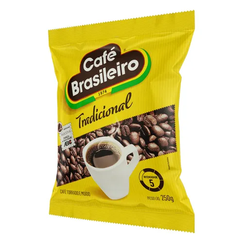 Café Brasileiro 250g Pack Tradicional