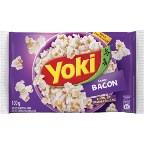 Pipoca Pop Corn Yoki Bacon