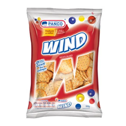 Bolacha / Biscoito Panco Salgado Wind 500g