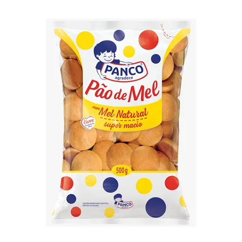 Bolacha / Biscoito Panco Pão de Mel 500g