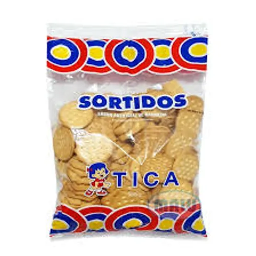 Bolacha / Biscoito Panco Tica Sortidos Baunilha 500g