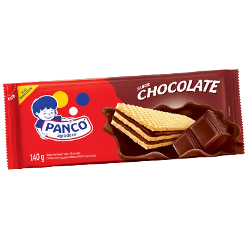 Bolacha / Biscoito Panco Wafer Chocolate 112g
