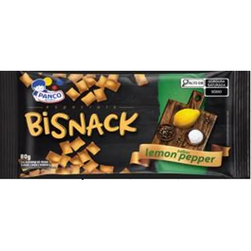 Salgbisnack Lemon Pepper 80g