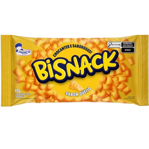 Salgadinho Bisnaguinha Queijo 80g