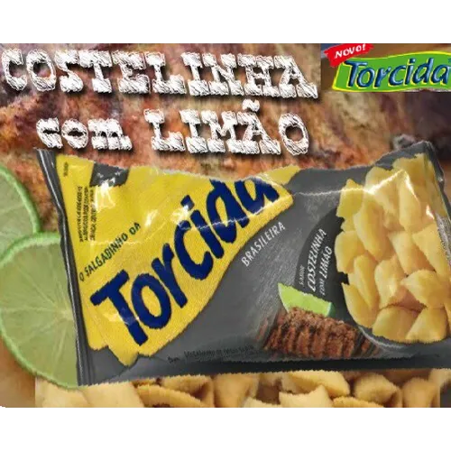 Salgadinho Torcida Costelinha com Limão 80g