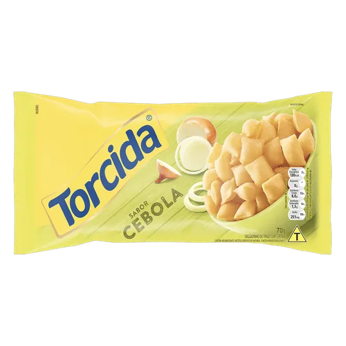 Salgadinho Lucky Torcida Cebola 60g