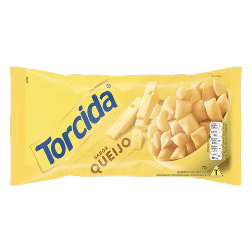 Salgadinho Lucky Torcida Queijo 60g