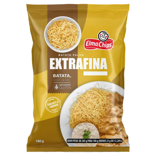 Batata Palha Elma Chips Ex 190g