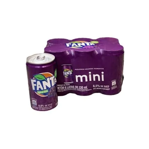 Refrigerante Fanta Uva 220ml