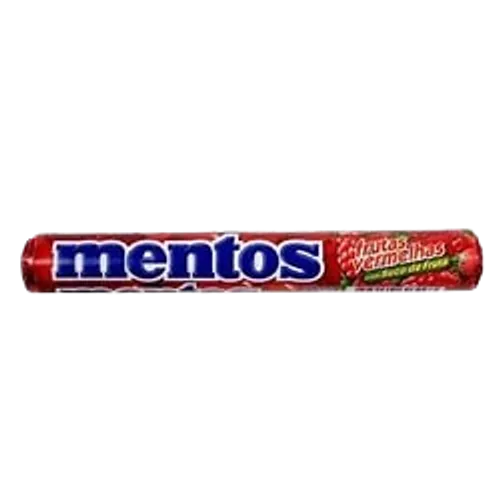 Bala Mentos Frutas Vermelhas