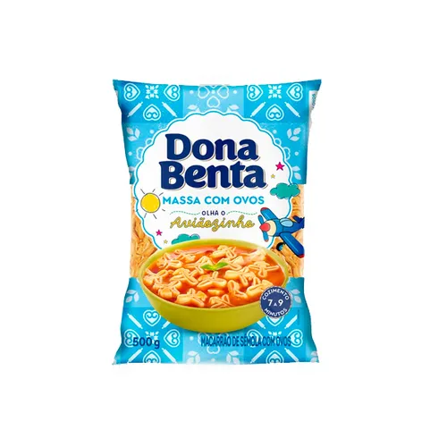 Macarrão Benta Ovos 500g Aviaozinho