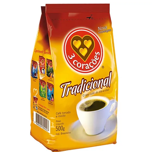 Café 3 Corações Tradicional 500g