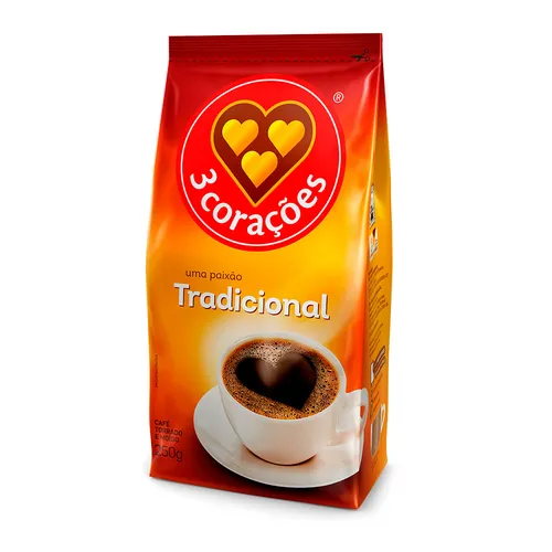 Café 3 Corações Tradicional 250g
