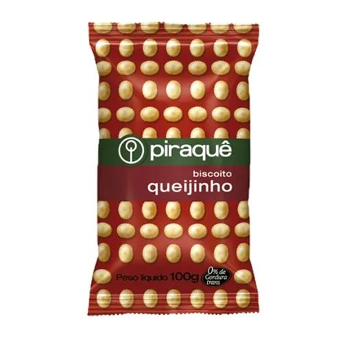 Salgadinho Queijinho Piraque 100g