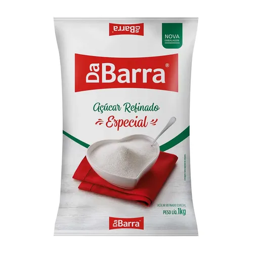 Açúcar Refinado da Barra 1kg