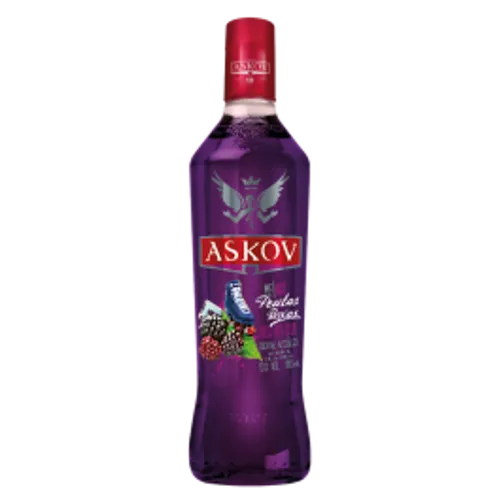 Vodka Askov Sabor Fruta Roxas 900ml