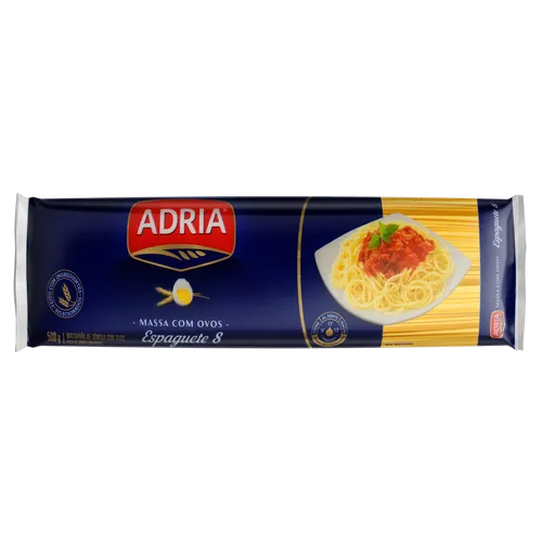 Macarrao Espaguete 8 Adria 500g