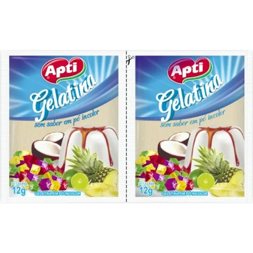 Gelatina Apti sem Sabor 24g Incolor