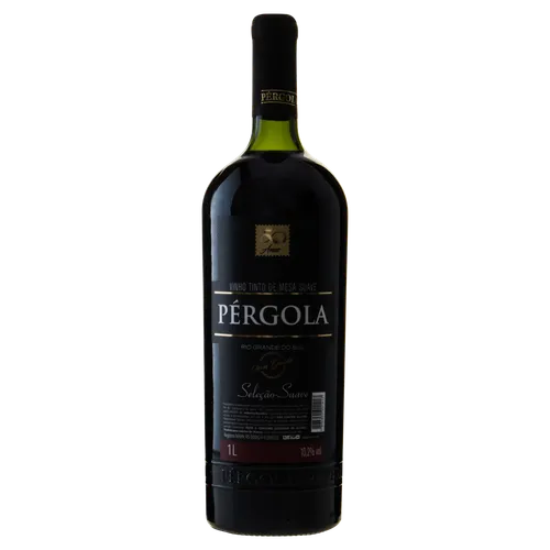 Vinho Pérgola Seleção Tinto Suave 1l