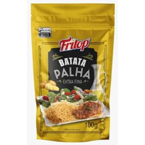 Salgadinho Fritop Batata Palha Extra Fina Pouch