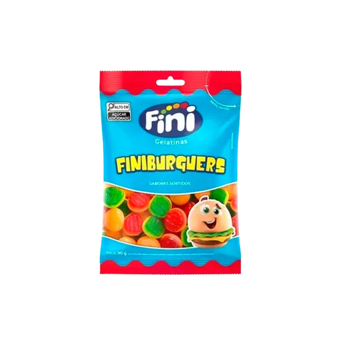 Bala Gel Fini Burguers 100g