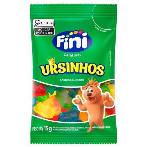 Bala Fini Ursinhos 18g