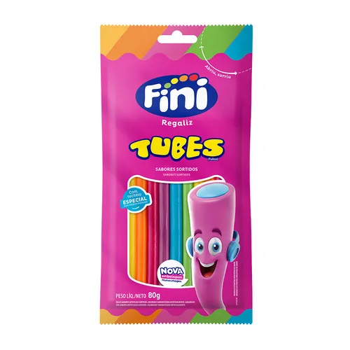 Fini Tubos Trolls 80g