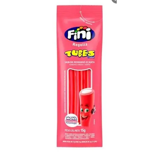 Fini Tubos Morango 15g