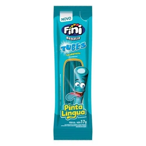Fini Regaliz Tubes Pinta a Língua 17g