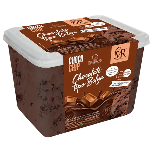 Sorvete Pote 1,5l Choco Belga