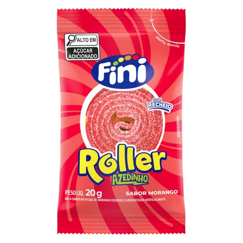 Fini Roller Azedinho Morango 20g