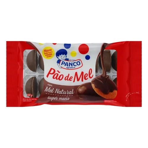 Bolacha / Biscoito Panco Pão de Mel 200g