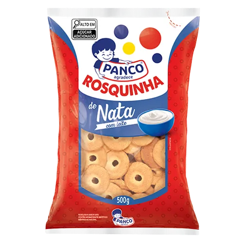 Bolacha / Biscoito Panco Rosquinha Nata 500g