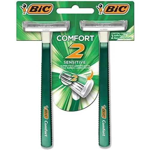 Aparelho Barbear Bic Confort 2 Sensitive 1un