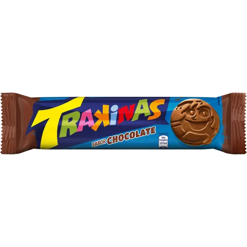 Bolacha / Biscoito Trakinas Chocolate 126g