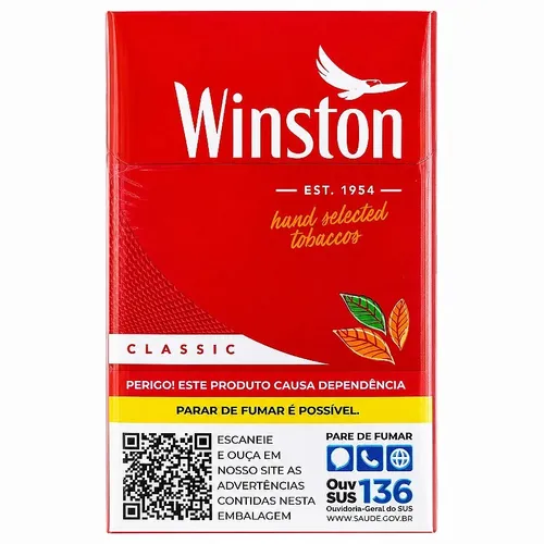 Cigarro Winston Classic Vermelho
