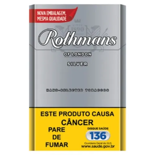 Cigarro Rothmans Original Box Prata