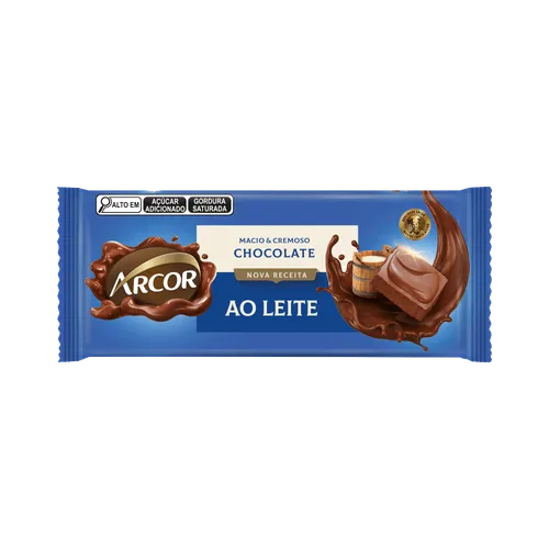 Chocolate Arcor Tablete Chocolate Ao Leite 80g