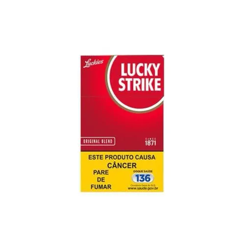 Cigarro Lucky Strike Original Vermelho