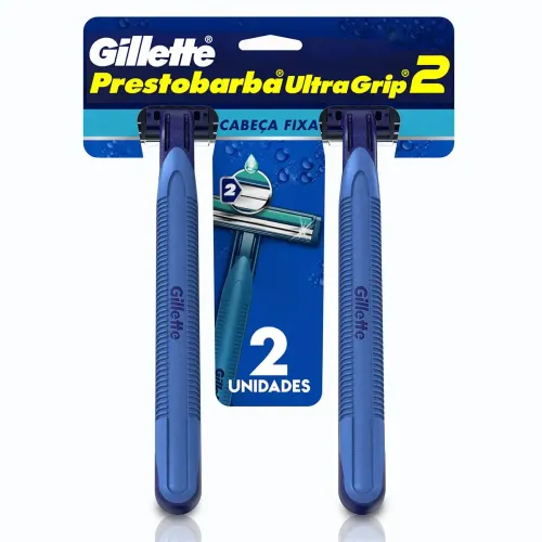 Aparelho Barbear Gillette UltraGrip 2 Cabeça Fixa 1un