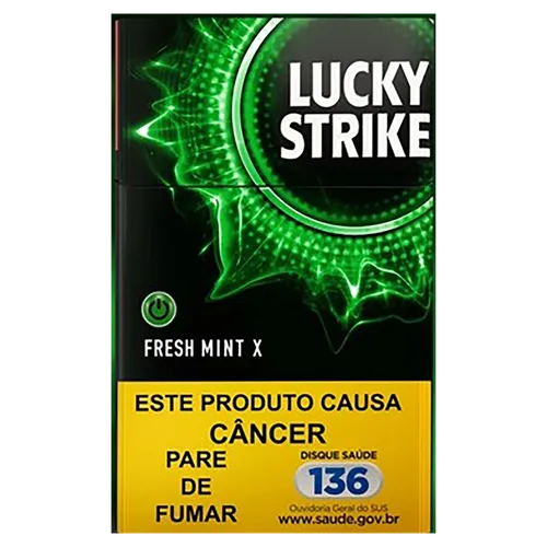 Cigarro Lucky Strike 1 Bolinha Fresh Mint X