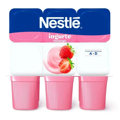 Iogurte Nestle Bandeja Morango 510g