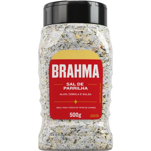 Brahma Sal de Parrilla Alho Cebola Salsa 500g