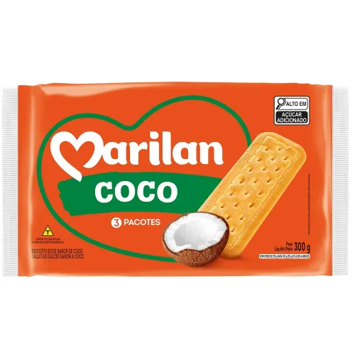 Bolacha / Biscoito Marilan Coco 300g